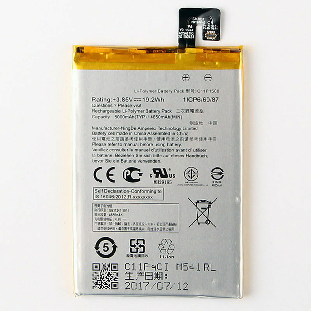 Batería para ASUS C11N1540-1ICP4-26-asus-C11P1508